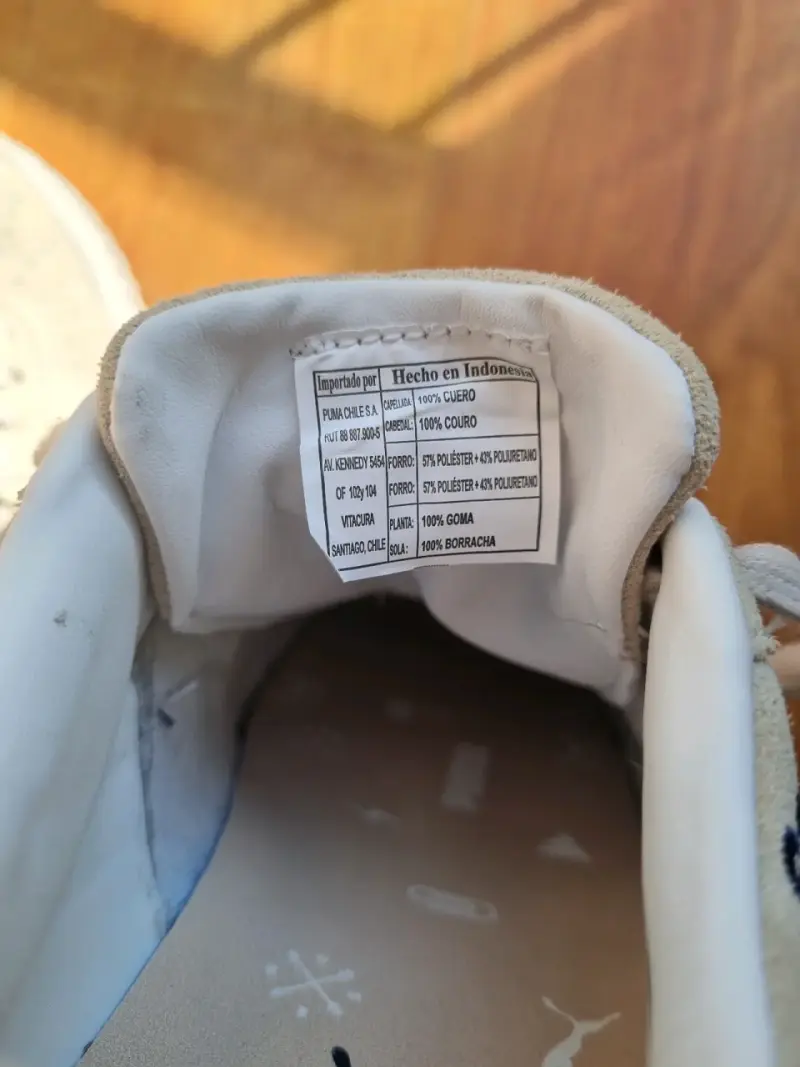 Zapatillas urbanas  beige Puma SG - 5