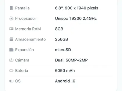 Smartphone Nubia Neo 5 5G con caja - miniatura 5