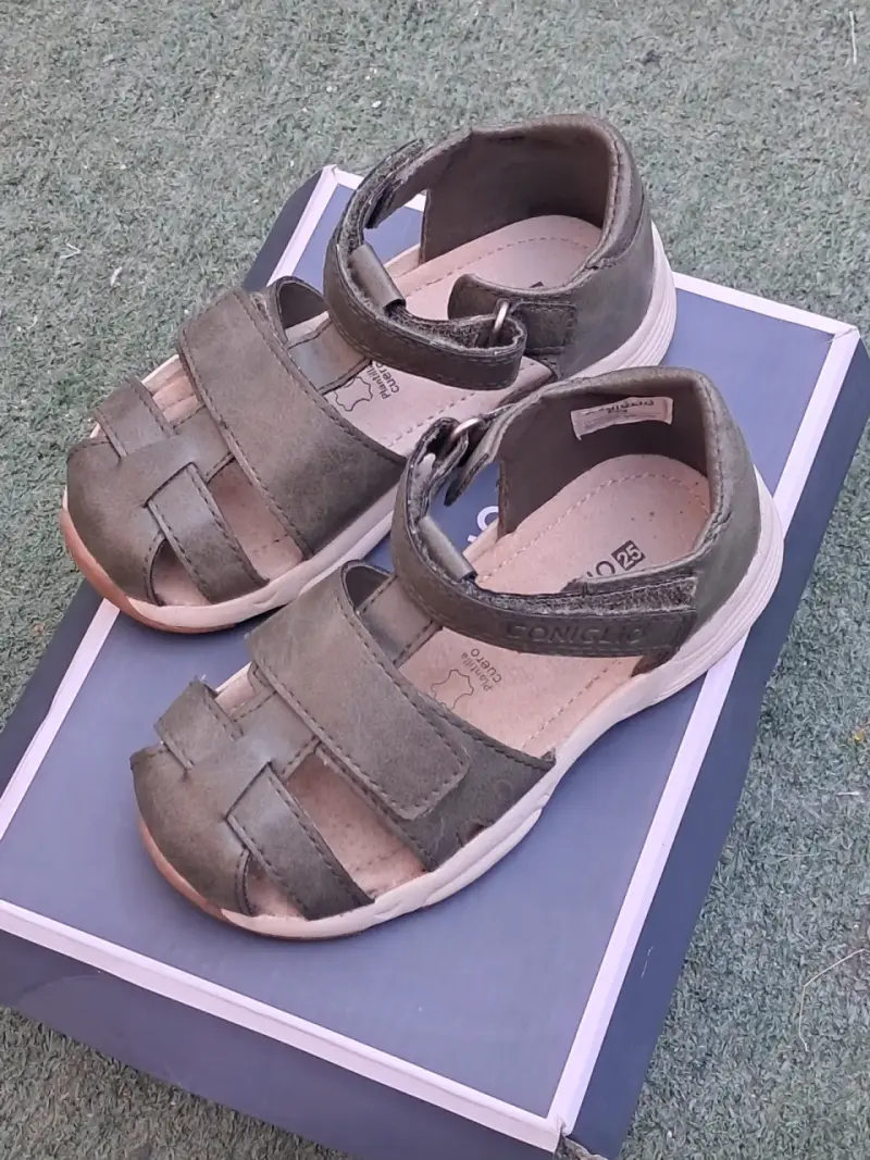 Sandalias de cuero para niños Coniglio talla 25 - 1