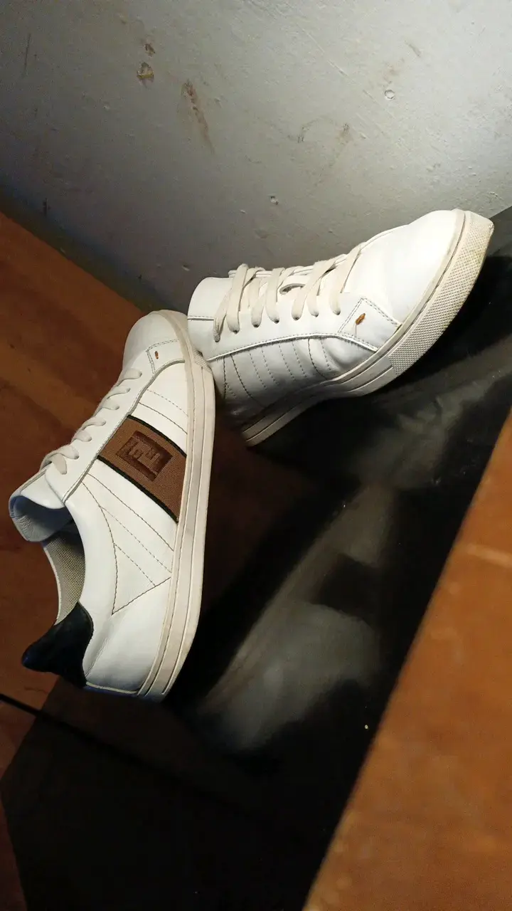 Zapatillas blancas Fendi Roma talla 44 - 1