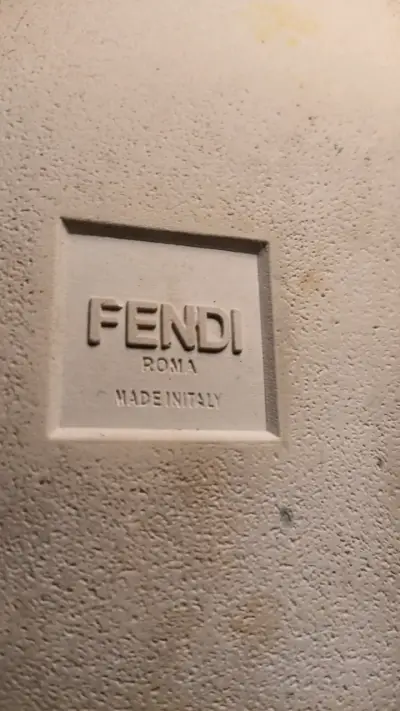 Zapatillas blancas Fendi Roma talla 44 - miniatura 5