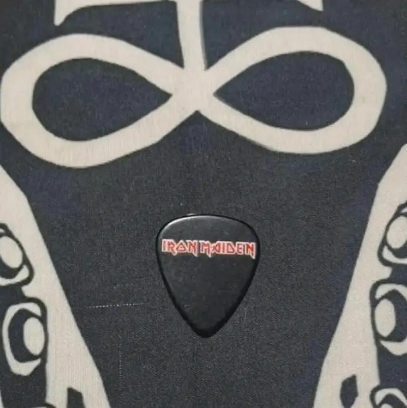 Púa de guitarra Iron Maiden edición especial