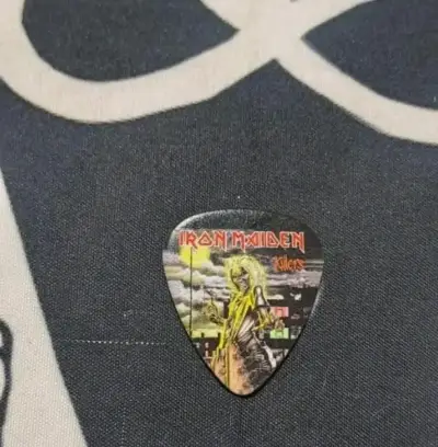 Púa de guitarra Iron Maiden edición especial - miniatura 2