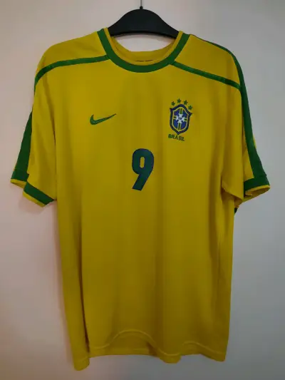 Camiseta de fútbol Brasil Nike Ronaldo 9 - miniatura 1