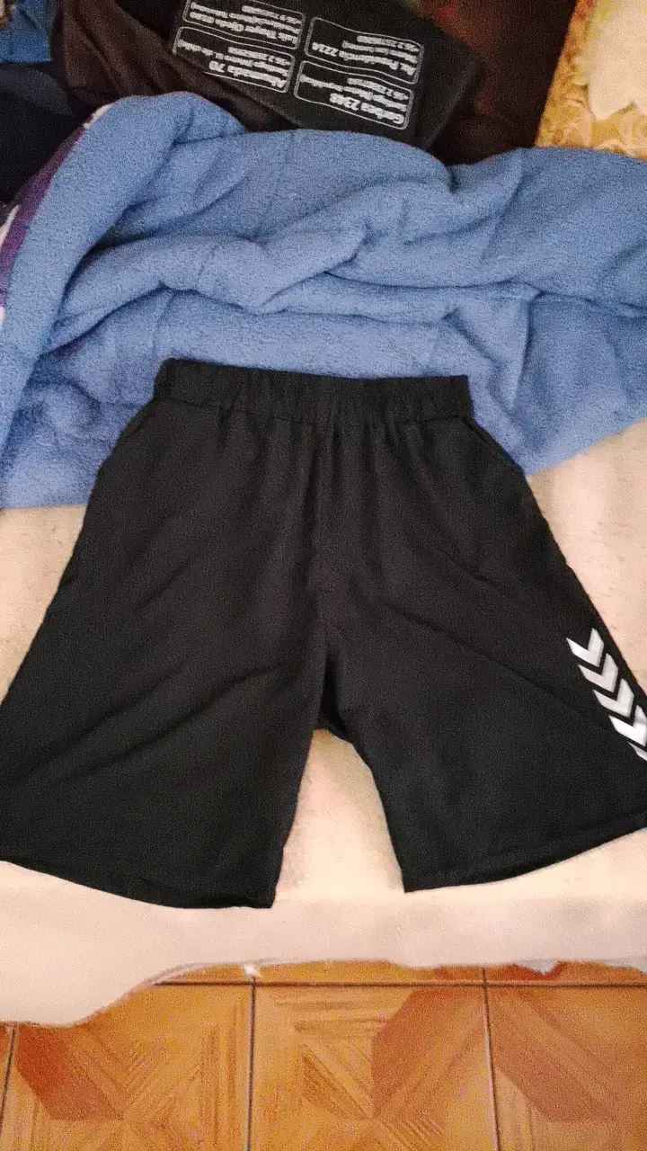 Shorts negros para hombre