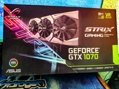Tarjeta de Video ASUS ROG StrixOC GeForce GTX 1070 - miniatura 1