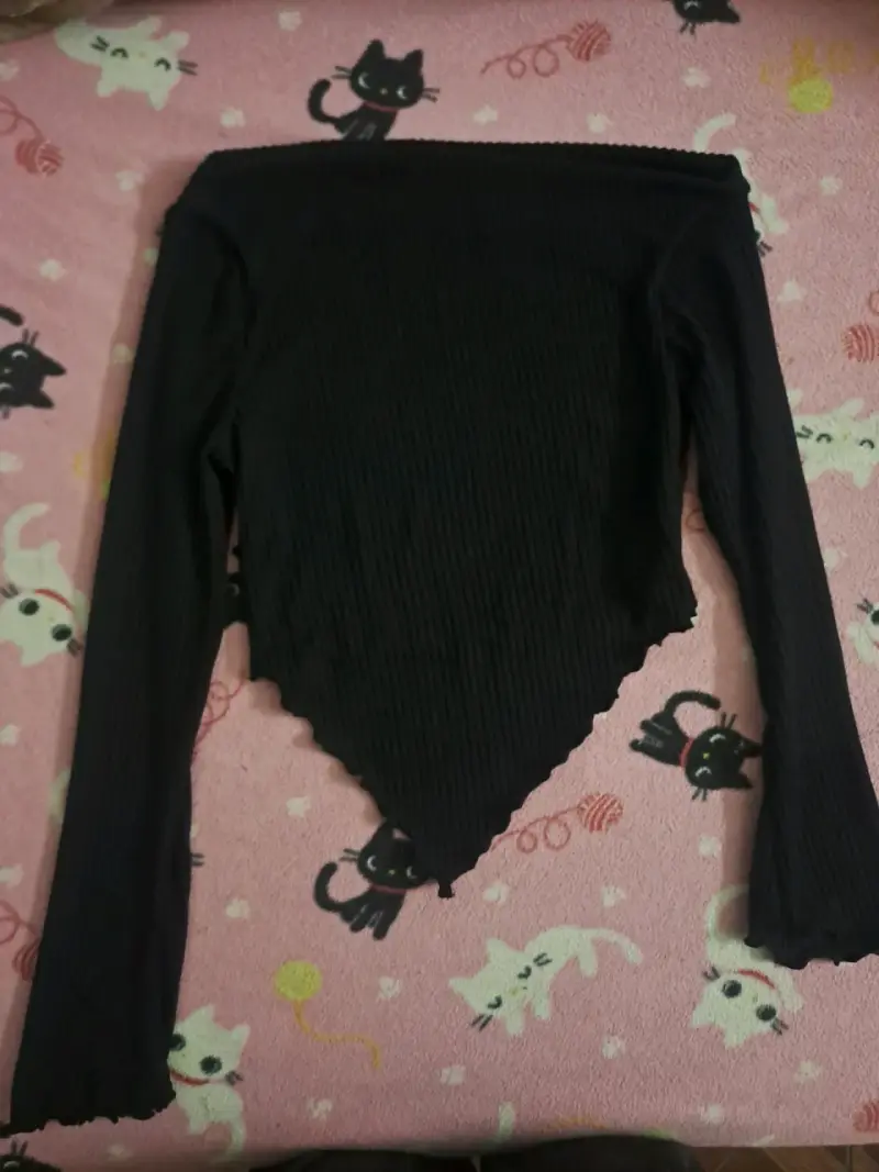 polera asimétrica - 1
