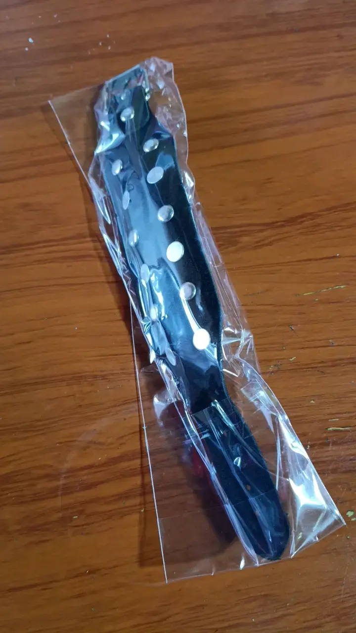 Pulsera de cuero con púas metálicas - 2