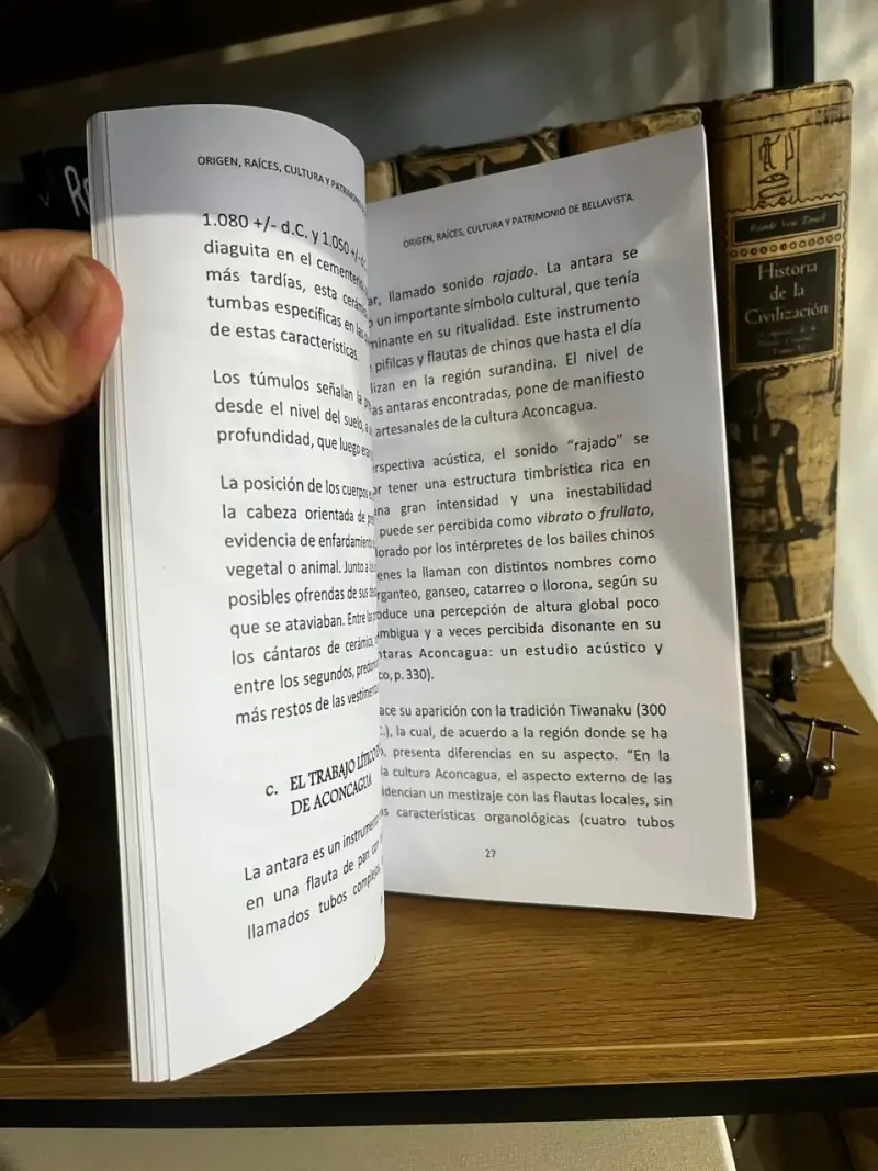 Libro 'Origen, Raíces, Cultura y Patrimonio de Bellavista' - 2