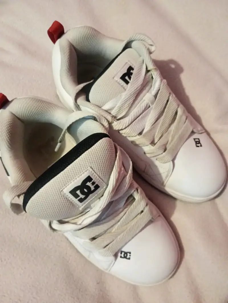 Zapatillas deportivas DC blancas con logo - 3