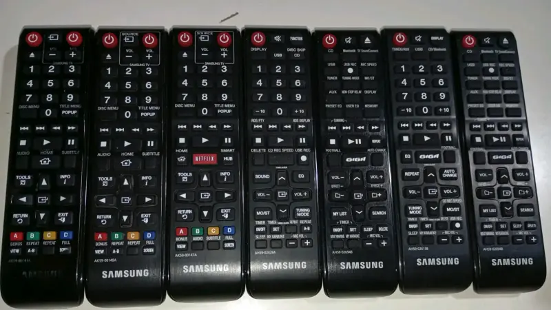 Controles remotos Samsung para sonido y Home Theat - 4