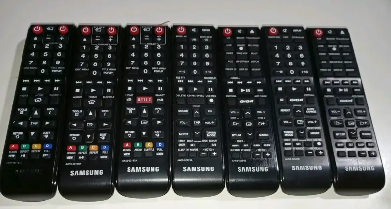 Controles remotos Samsung para sonido y Home Theat - 6