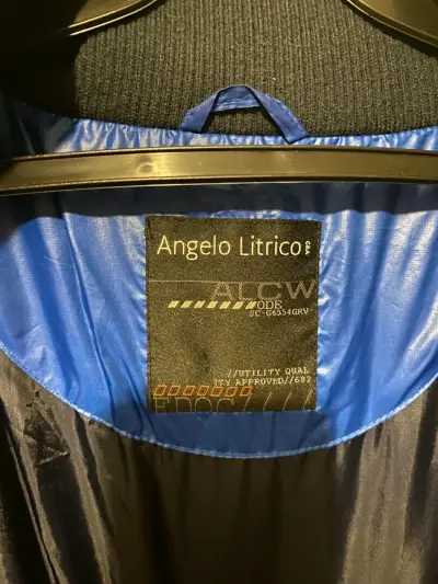 Chaqueta acolchada azul Angelo Litrico para hombre - miniatura 3