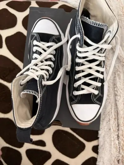 Zapatillas Converse All Star negras con plataforma - miniatura 5