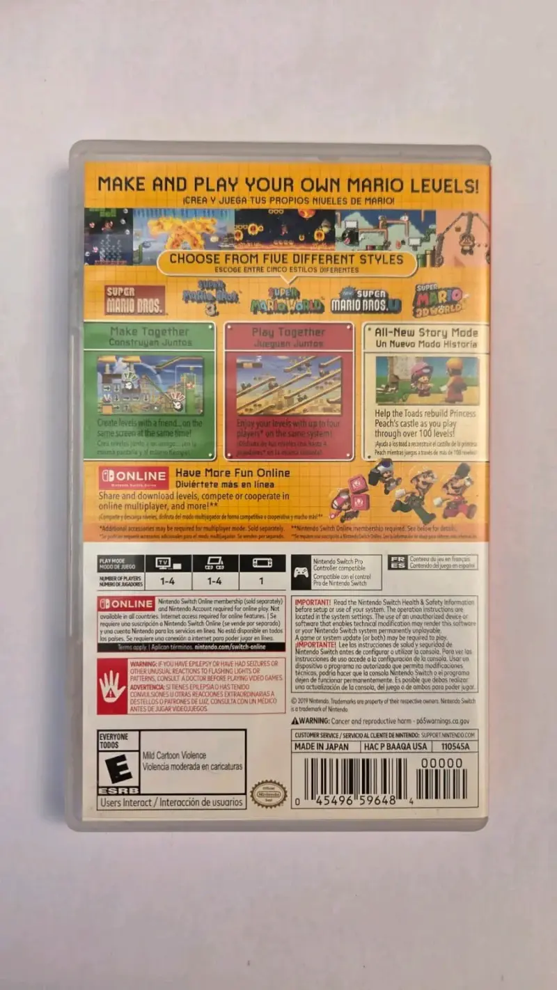 Super Mario Maker 2 Nintendo Switch - 4
