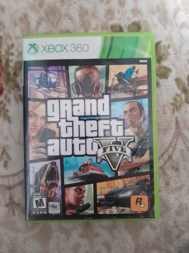 Juego Grand Theft Auto V para Xbox 360 con mapa - 2