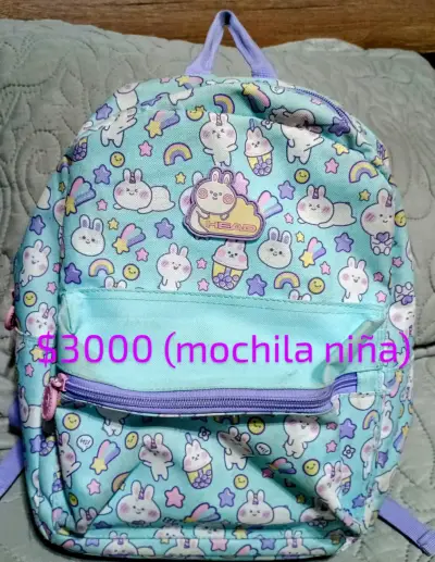 Mochila infantil estampada Head - miniatura 1