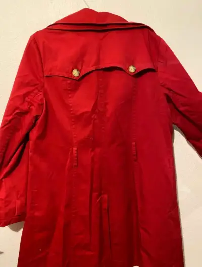 Abrigo rojo mujer East 5th talla L - miniatura 5