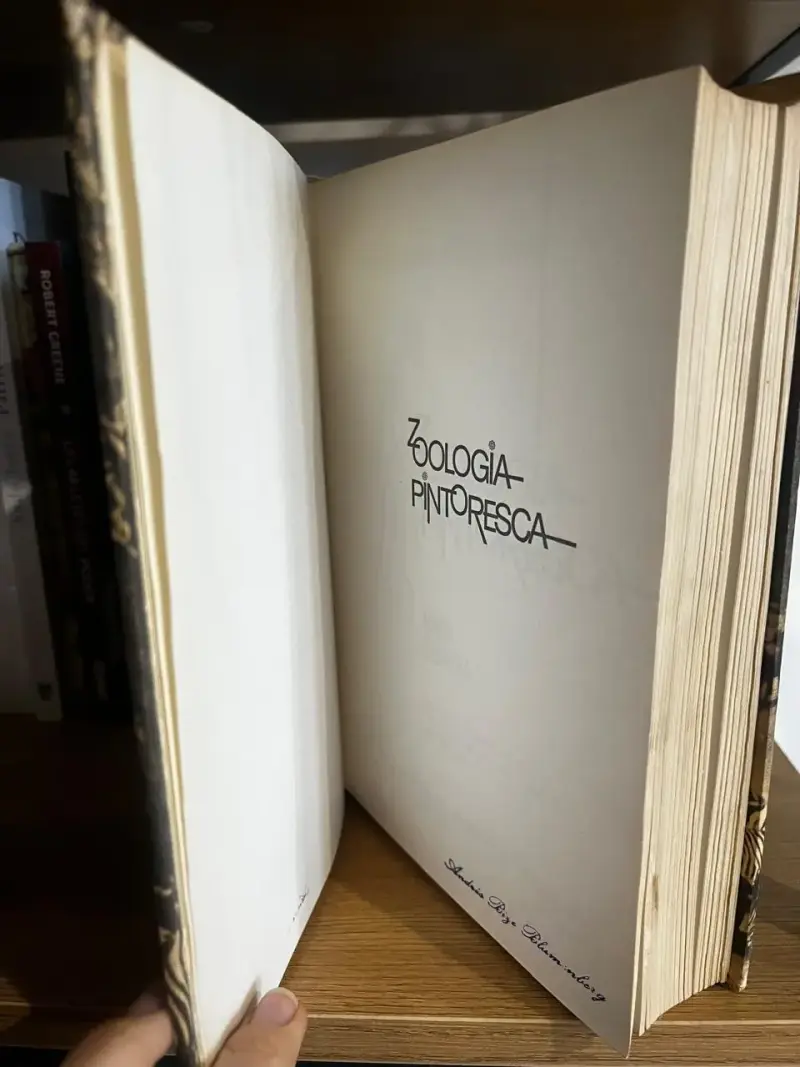 Libro Zoología Pintoresca de Ángel Cabrera - 2