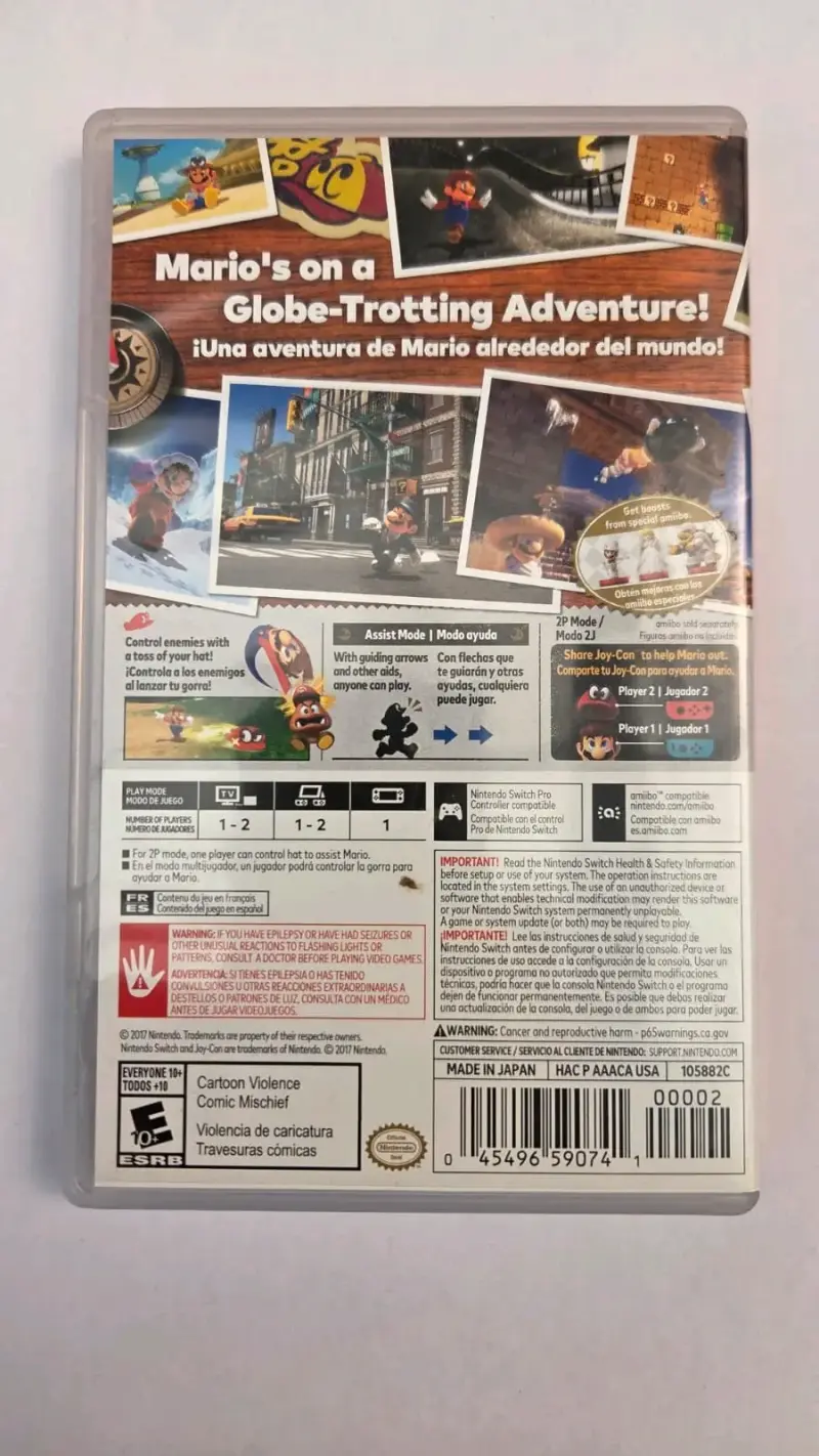 Nintendo Switch Super Mario Odyssey - 2