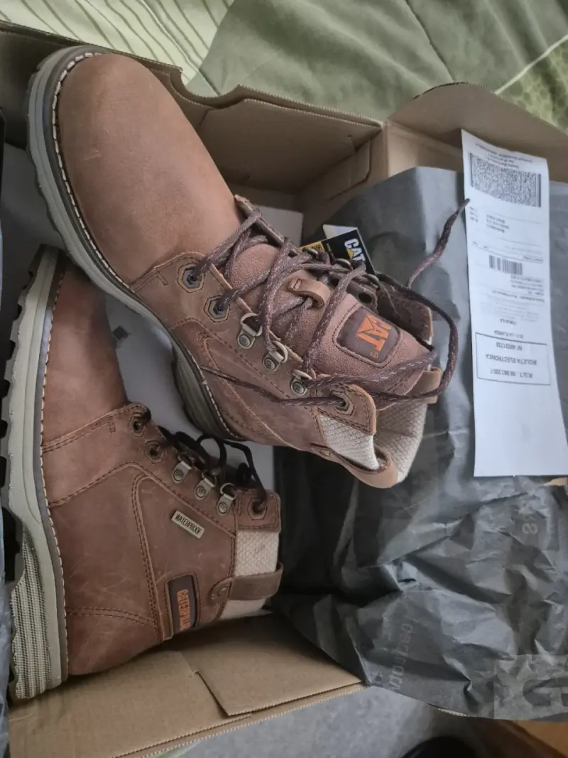 Botas Caterpillar Marrones Impermeables Mujer