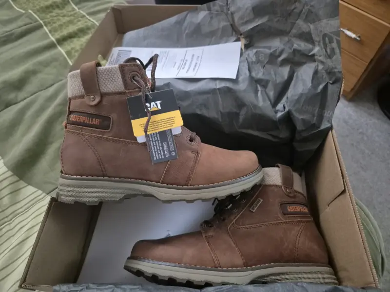 Botas Caterpillar Marrones Impermeables Mujer - 2