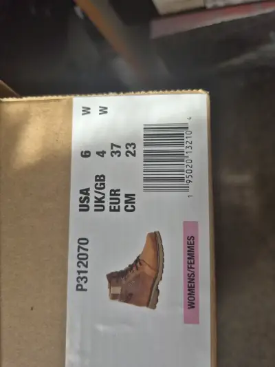 Botas Caterpillar Marrones Impermeables Mujer - miniatura 3