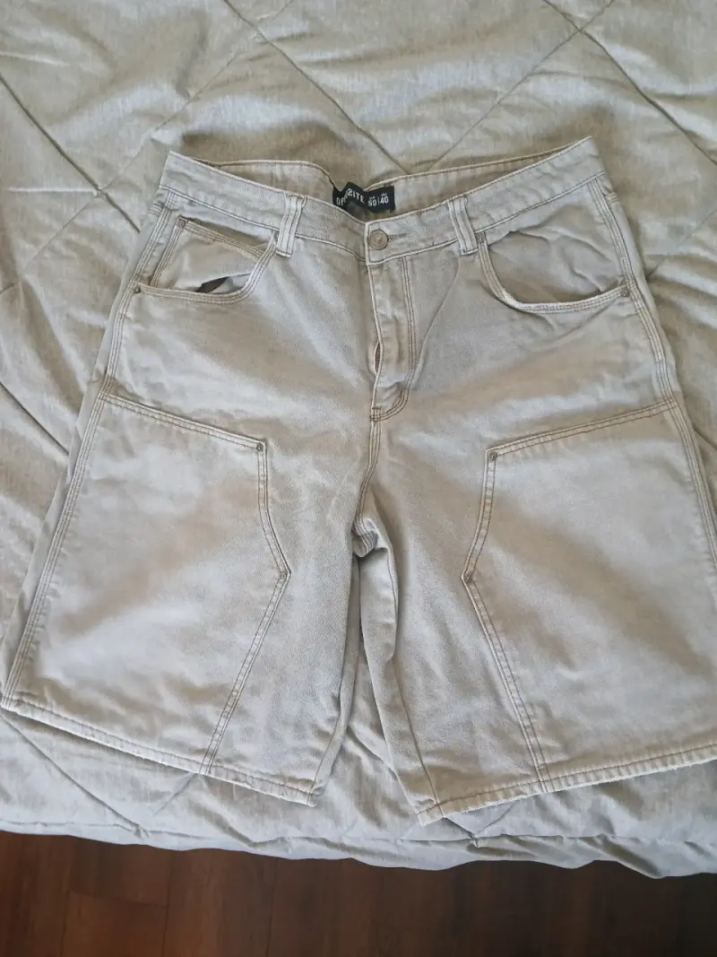 Bermudas cargo beige Opposite para hombre - 1