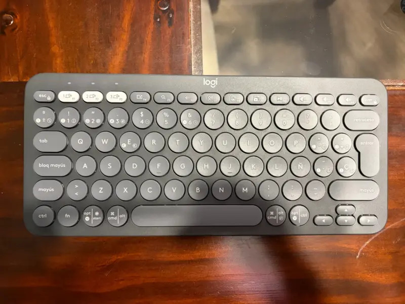 Teclado inalámbrico Logitech Pebble Keys 2 K380s - 1