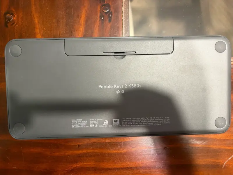 Teclado inalámbrico Logitech Pebble Keys 2 K380s - 2
