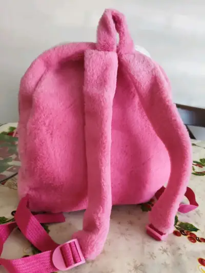 Mochila peluche Hello Kitty rosa - miniatura 2