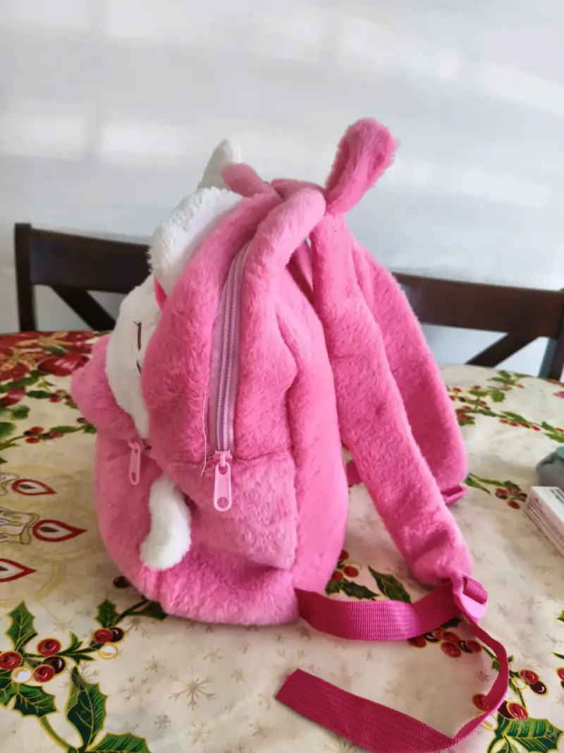 Mochila peluche Hello Kitty rosa - 3