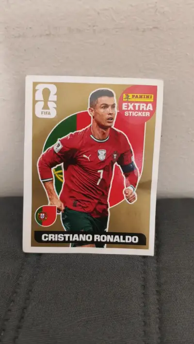 Lámina Panini Extra Sticker Cristiano Ronaldo - miniatura 1
