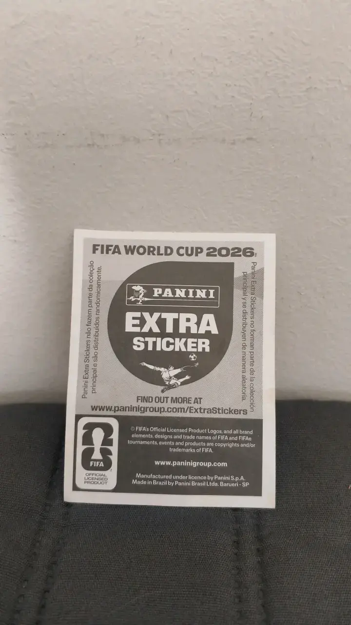 Lámina Panini Extra Sticker Cristiano Ronaldo - 2