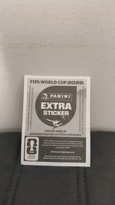 Lámina Panini Extra Sticker Cristiano Ronaldo - miniatura 2