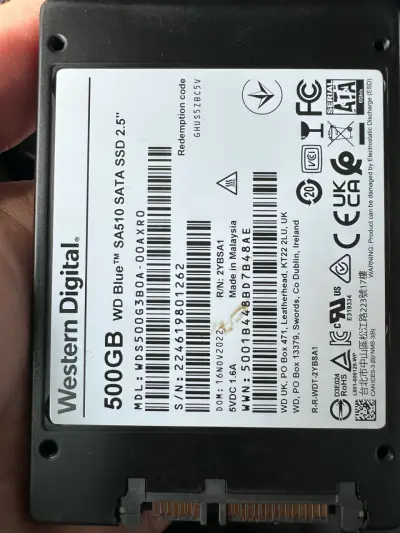 Disco SSD WD Blue 500GB SATA - miniatura 2