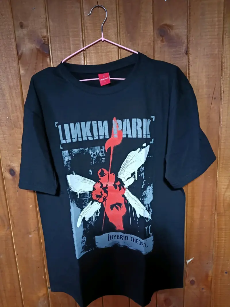 Polera negra Linkin Park Hybrid Theory