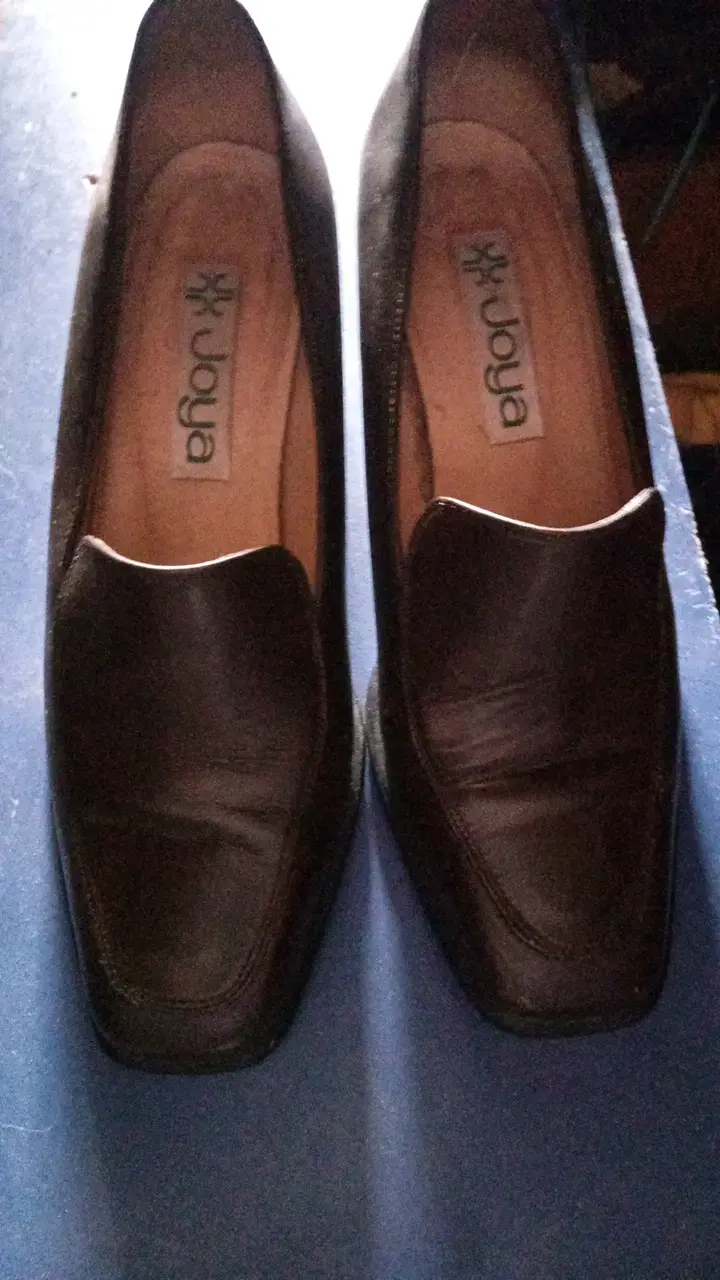 Zapatos de cuero negros Joya para hombre