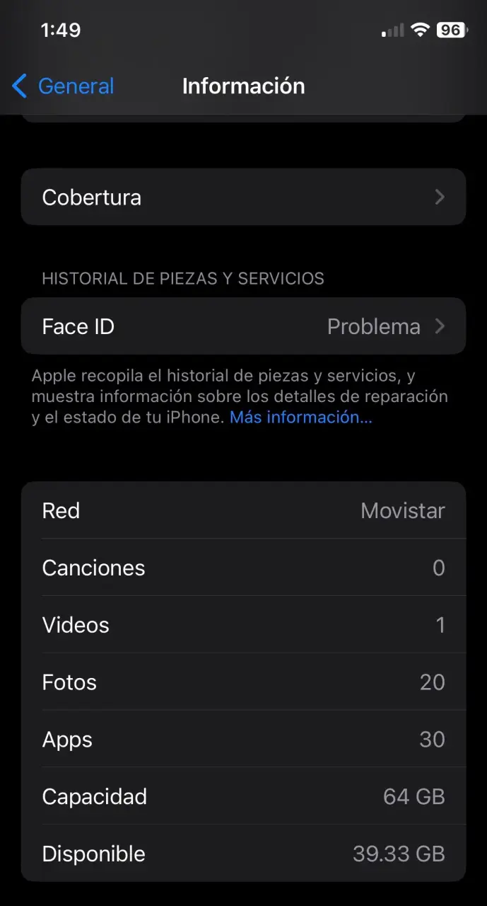 iPhone X 64gb detalles - 6