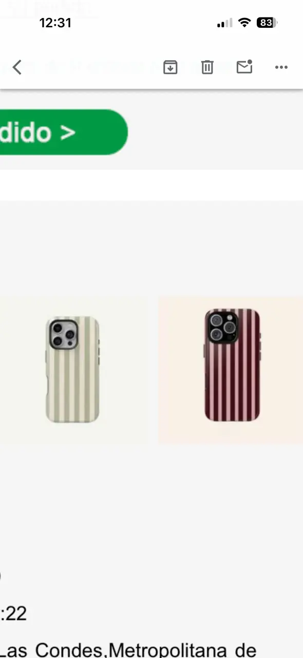 Fundas para iPhone 15 con diseño de rayas - 1