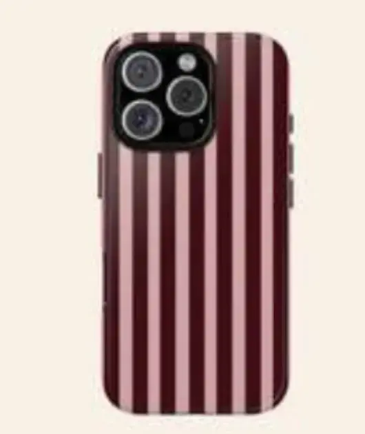 Fundas para iPhone 15 con diseño de rayas - 3