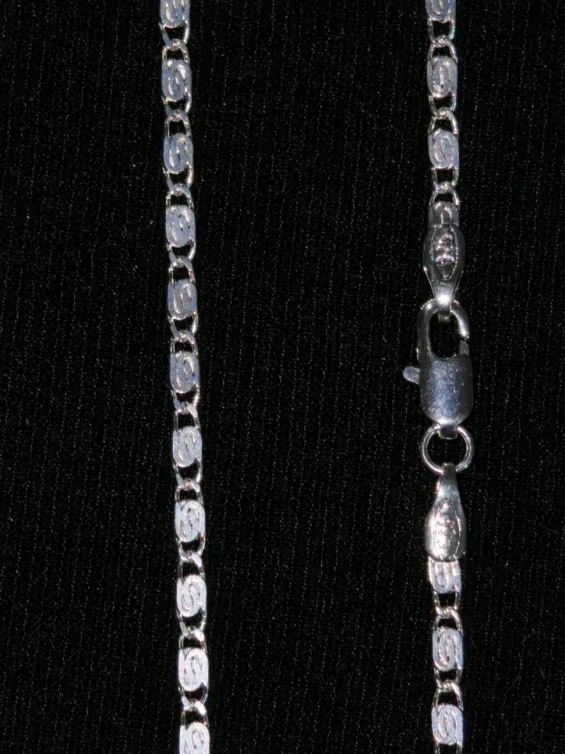 Cadena de plata 925 diseño elegante 60 cm - 2