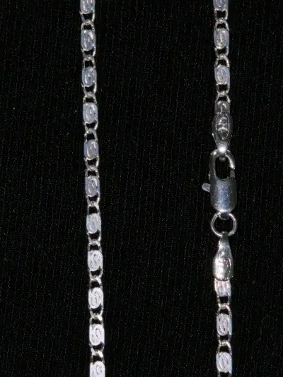 Cadena de plata 925 diseño elegante 60 cm - miniatura 2