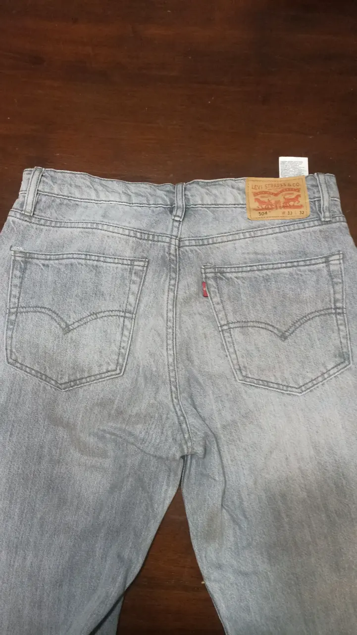 Jeans Levi's 504 Hombre Talla 33 - 2