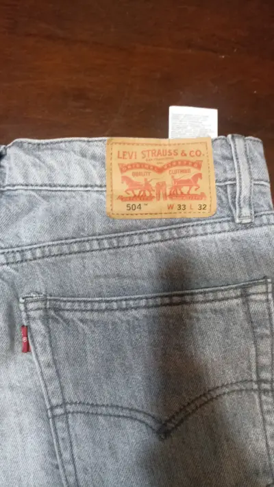 Jeans Levi's 504 Hombre Talla 33 - miniatura 3