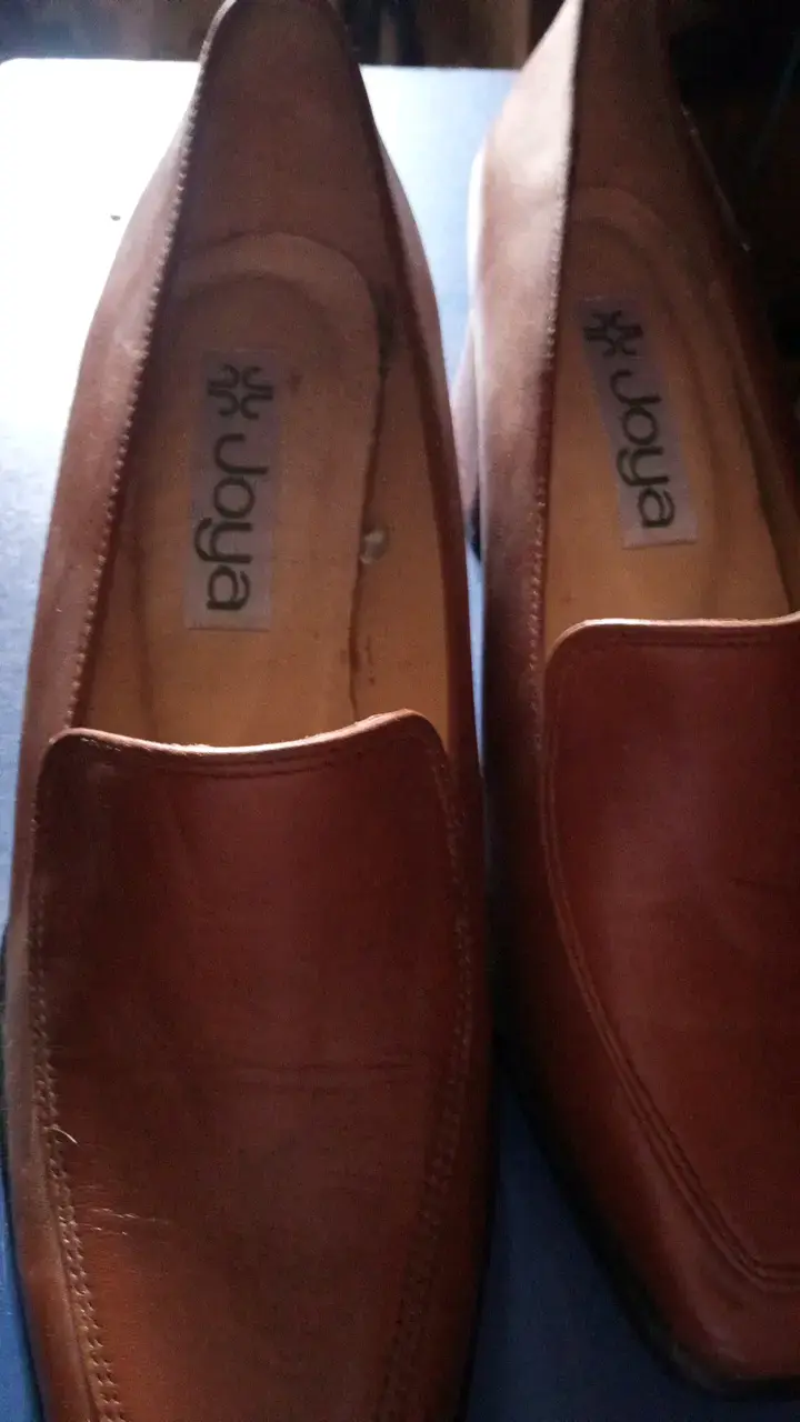 Zapatos de cuero marrón Joya para hombre