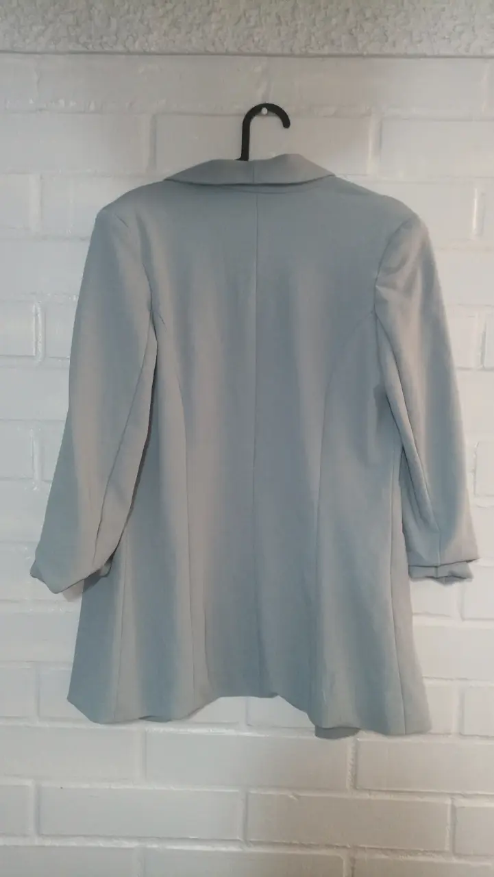 Blazer gris claro Fashion Nova para mujer - 2