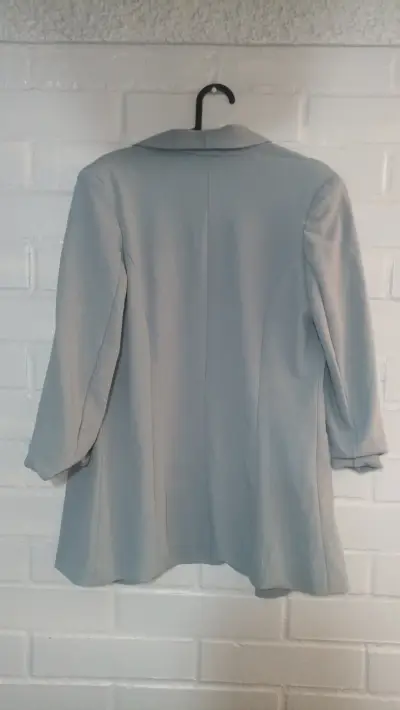 Blazer gris claro Fashion Nova para mujer - miniatura 2