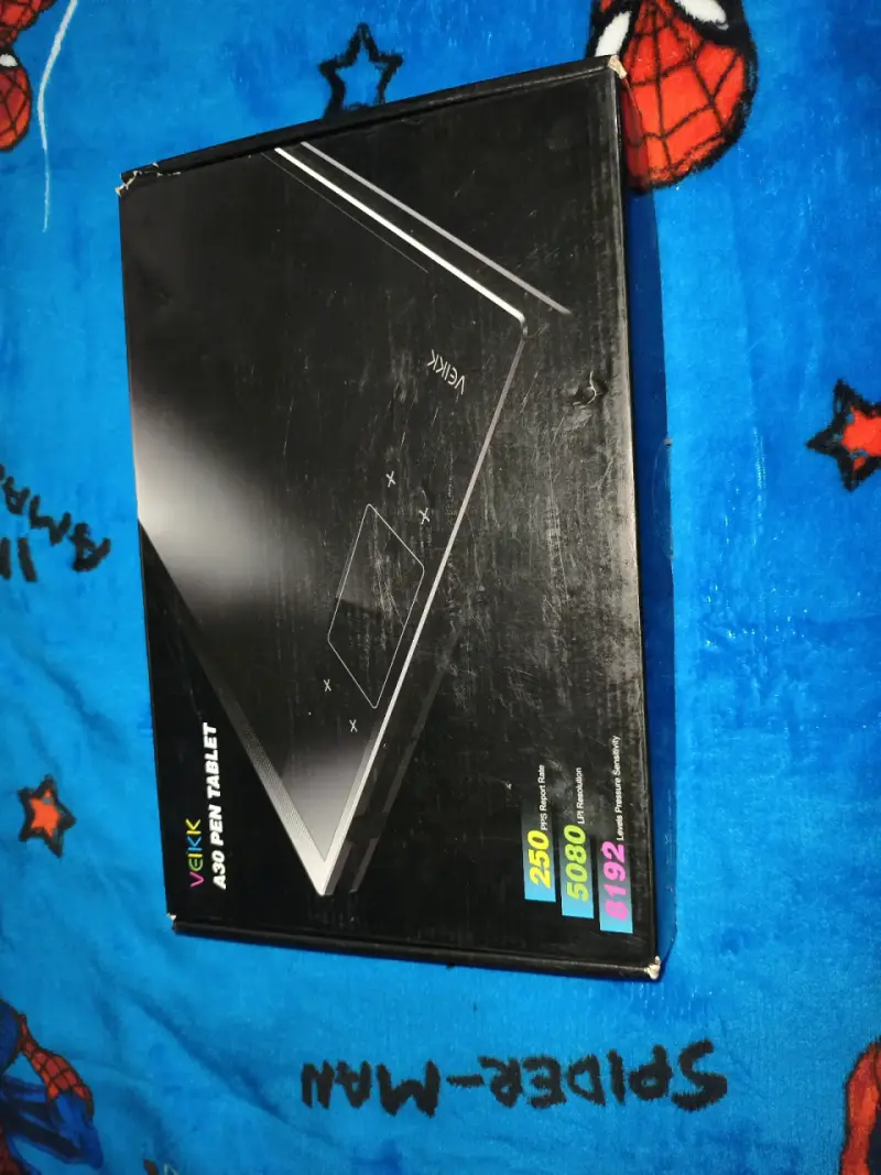 Tableta gráfica Veikk A30 con lápiz y accesorios - 4