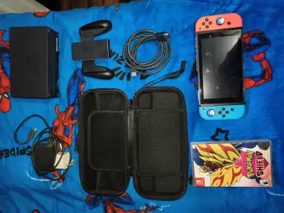 Consola Nintendo Switch con accesorios y juego - miniatura 5
